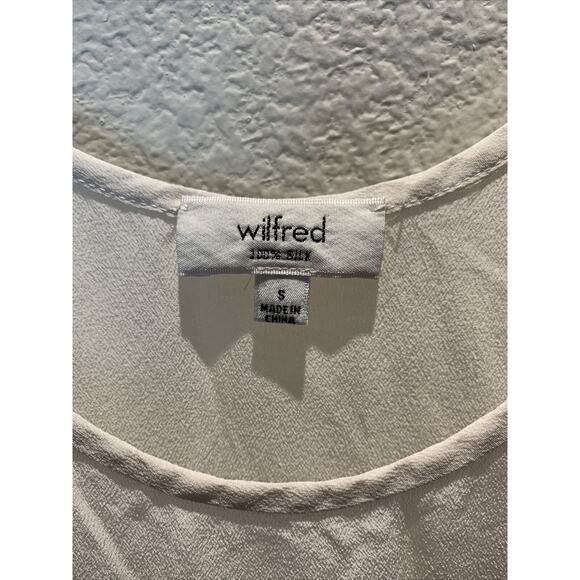 Wilfred Aritzia Silk Sleeveless Fit And Flare Midi Dress Size S Small - Picture 2 of 4